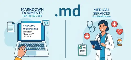 .MD domain for developers and tech companies